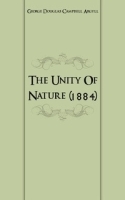 The Unity Of Nature (1884) артикул 4734b.